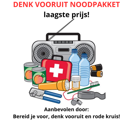 Paquete de emergencia completo para los primeros 3 días