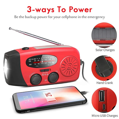 Survival Solar Power Radio Charger